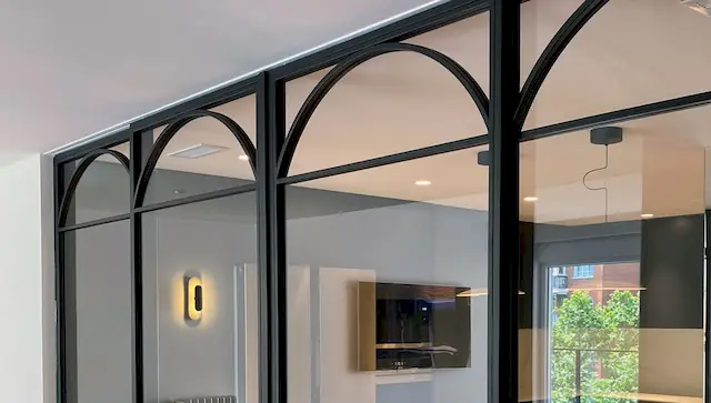 Muro de piedra natural